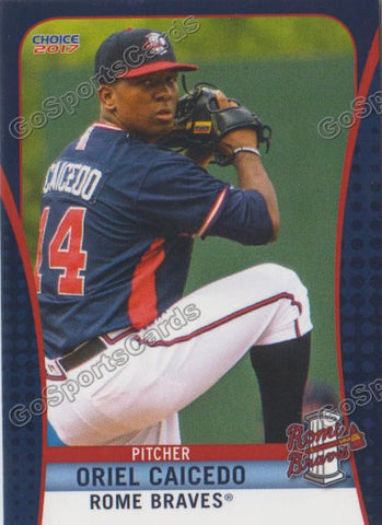 2017 Rome Braves Oriel Caicedo