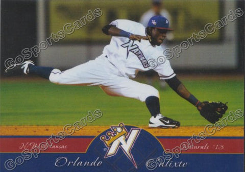 2013 Northwest Arkansas Naturals Orlando Calixte