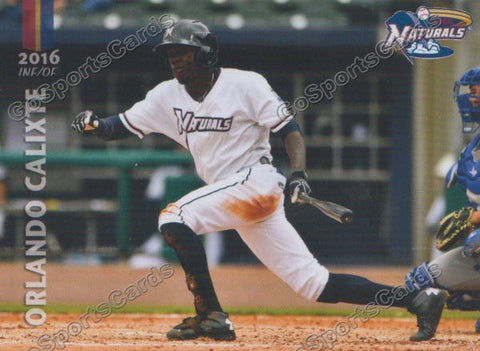 2016 Northwest Arkansas Naturals Orlando Calixte