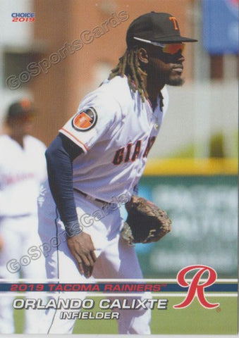 2019 Tacoma Rainiers Orlando Calixte