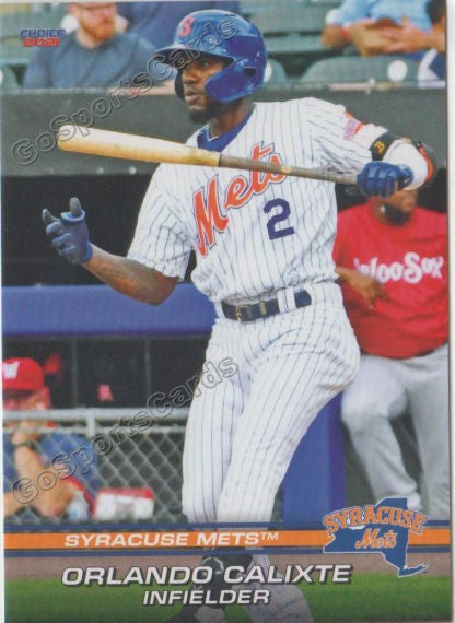 2021 Syracuse Mets Orlando Calixte