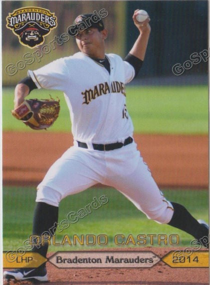 2014 Bradenton Marauders Orlando Castro