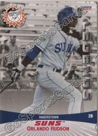 2011 Hagerstown Suns Legends Orlando Hudson