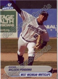 2006 West Michigan WhiteCaps Orlando Perdomo