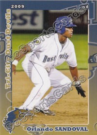 2009 Tri City Dust Devils Orlando Sandoval