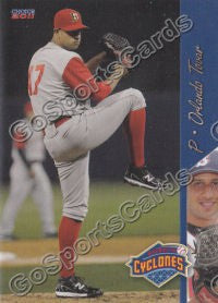 2011 Brooklyn Cyclones Orlando Tovar