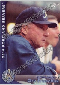 2010 Portland Beavers Orv Franchuk