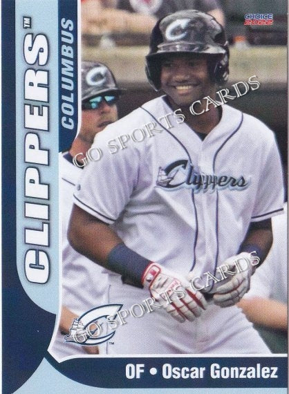 2022 Columbus Clippers Oscar Gonzalez