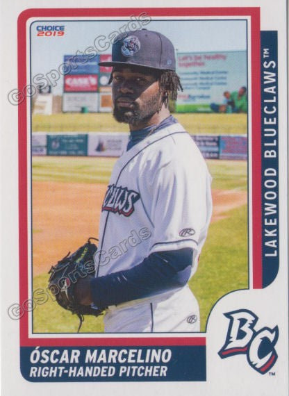 2019 Lakewood BlueClaws Oscar Marcelino