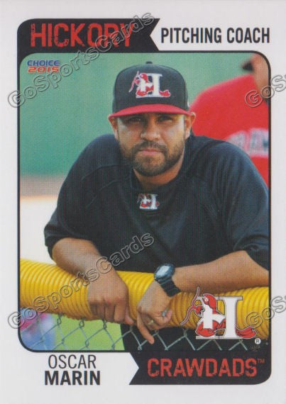 2015 Hickory Crawdads Oscar Marin