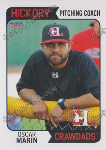 2015 Hickory Crawdads Oscar Marin