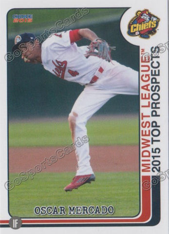 2015 MidWest League Top Prospect Oscar Mercado