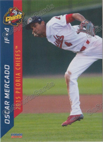 2015 Peoria Chiefs Oscar Mercado