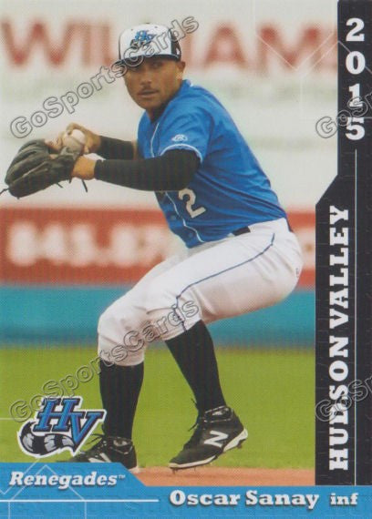 2015 Hudson Valley Renegades Oscar Sanay