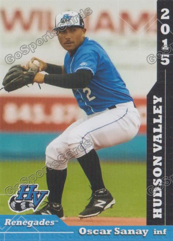 2015 Hudson Valley Renegades Oscar Sanay