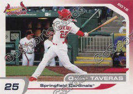 2012 Springfield Cardinals Oscar Taveras