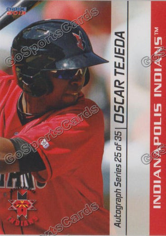 2013 Indianapolis Indians Oscar Tejeda