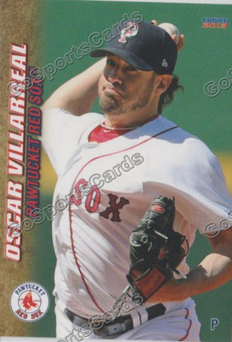 2013 Pawtucket Red Sox Oscar Villarreal