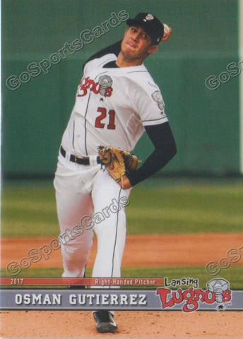 2017 Lansing Lugnuts Osman Gutierrez