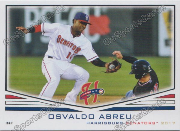 2017 Harrisburg Senators Osvaldo Abreu