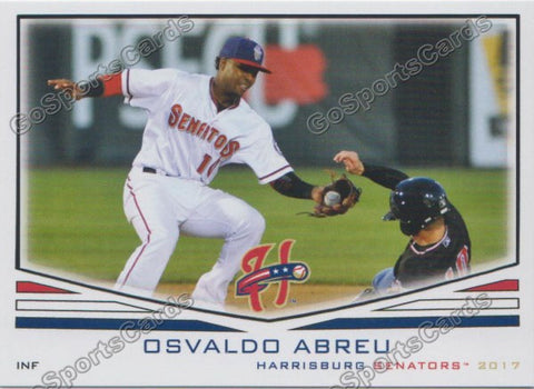 2017 Harrisburg Senators Osvaldo Abreu