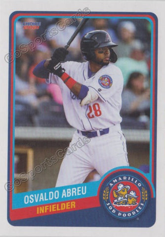 2021 Amarillo Sod Poodles Osvaldo Abreu