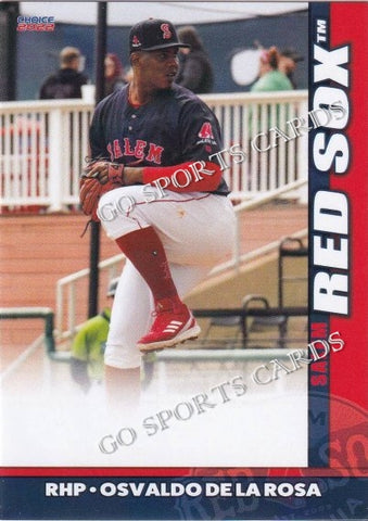 2022 Salem Red Sox Update Osvaldo De La Rosa