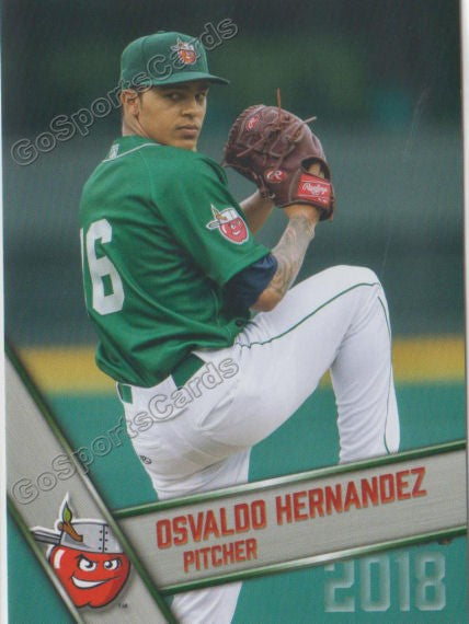 2018 Fort Wayne TinCaps Osvaldo Hernandez