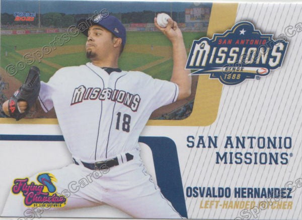 2021 San Antonio Missions Osvaldo Hernandez