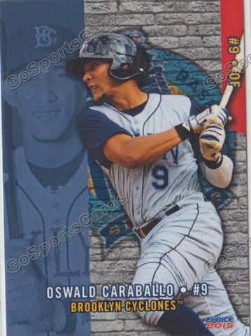 2015 Brooklyn Cyclones Oswald Caraballo
