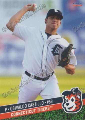 2015 Connecticut Tigers Oswaldo Castillo