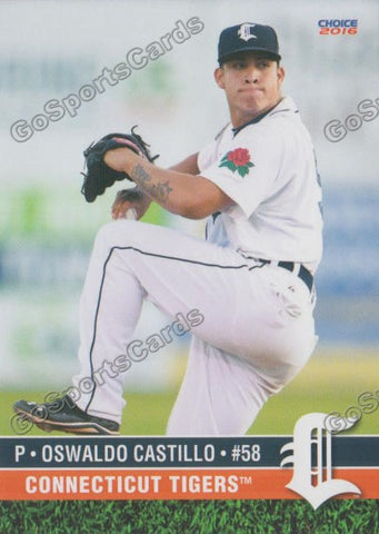 2016 Connecticut Tigers Oswaldo Castillo