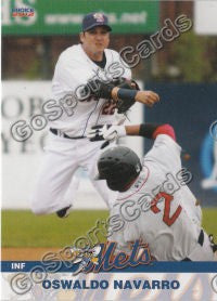 2012 Binghamton Mets Oswaldo Navarro