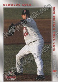 2008 New Britain Rock Cats Oswaldo Sosa