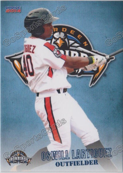 2014 Aberdeen Ironbirds Oswill Lartiguez