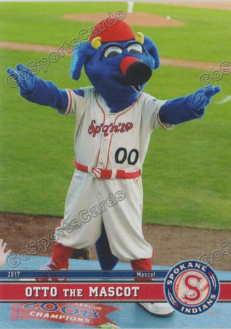 2017 Spokane Indians Otto Mascot