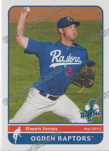 2012 Ogden Raptors Owen Jones