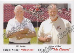 2010 Salem Keizer Volcanoes Bill Tucker Jerry Walker