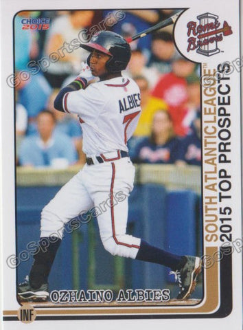 2015 South Atlantic League Top Prospect SAL Ozhaino Albies