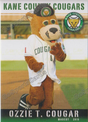 2015 Kane County Cougars Ozzie T Cougar
