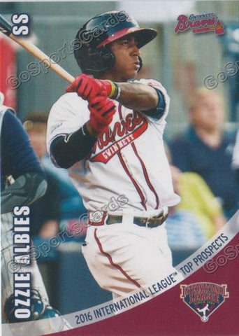 2016 International League Top Prospect Ozzie Albies