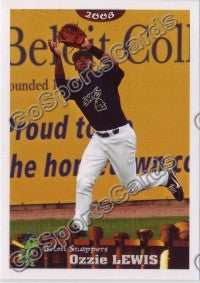 2008 Beloit Snappers Ozzie Lewis