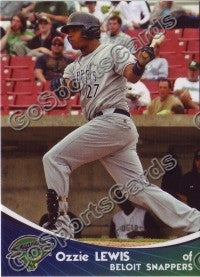 2009 Beloit Snappers Ozzie Lewis