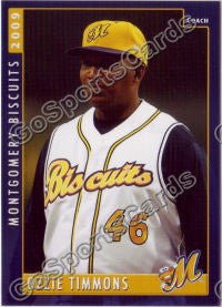 2009 Montgomery Biscuits Ozzie Timmons