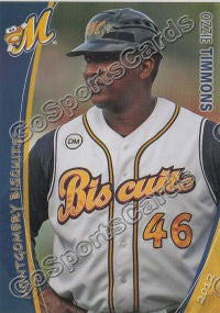 2012 Montgomery Biscuits Ozzie Timmons