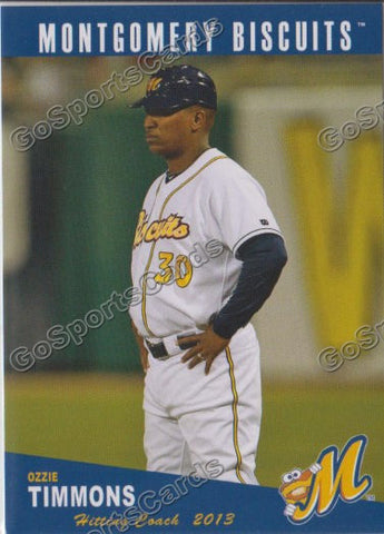 2013 Montgomery Biscuits Ozzie Timmons