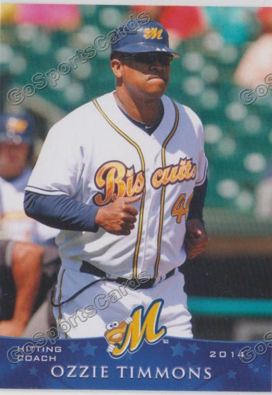 2014 Montgomery Biscuits Ozzie Timmons