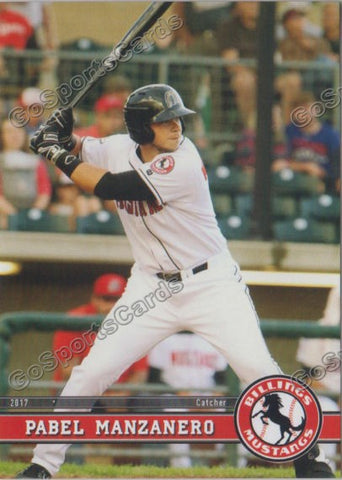 2017 Billings Mustangs Pabel Manzanero