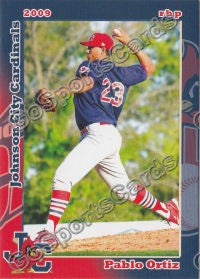 2009 Johnson City Cardinals Pablo Ortiz