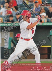 2012 Palm Beach Cardinals Patrick Packy Elkins